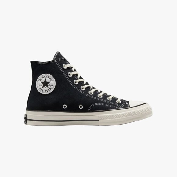CONVERSE | "CHUCK 70 CANVAS" BLACK - Picture 1 of 7